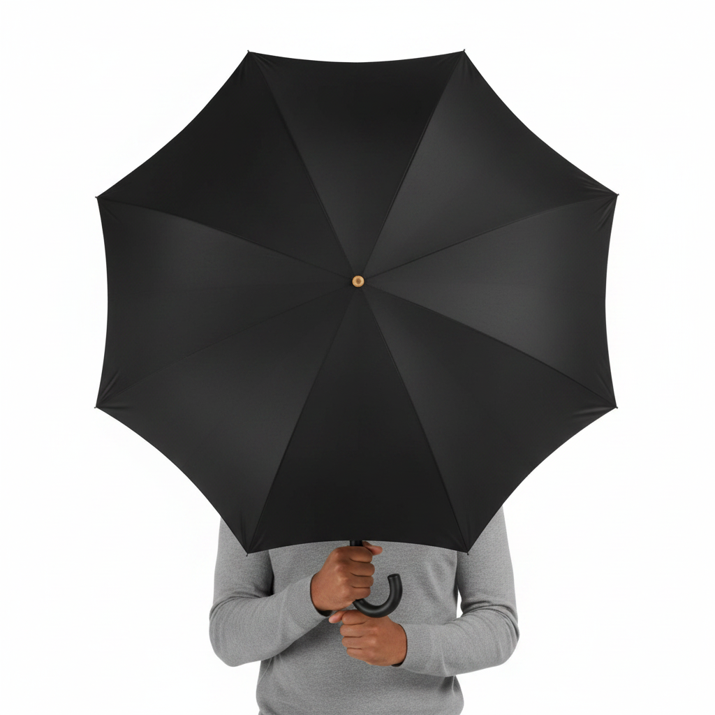 Black umbrella