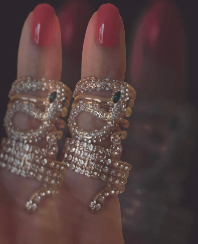 Snake rings (pack of two)