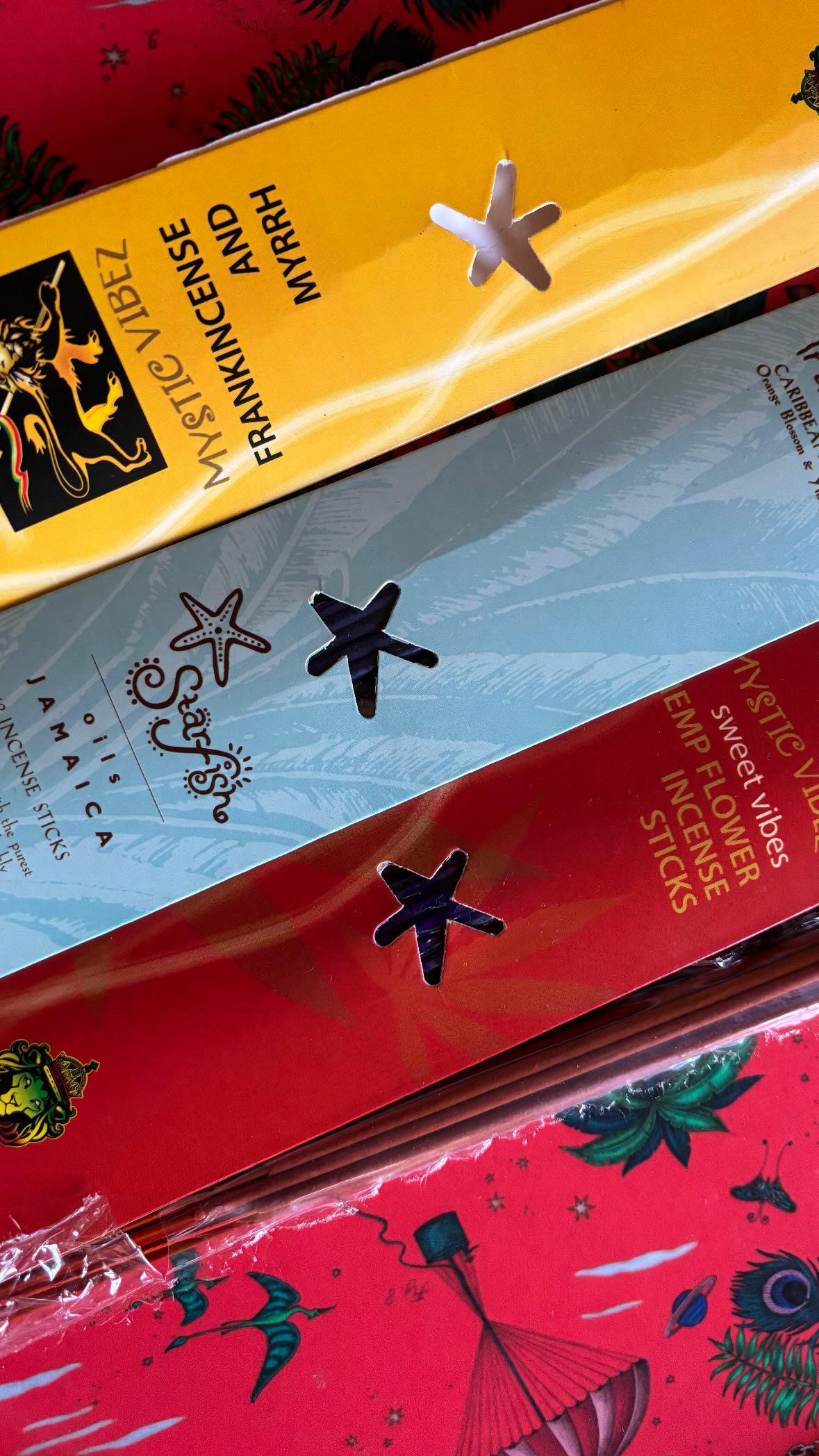 Tranquility Starfish oils Incence sticks