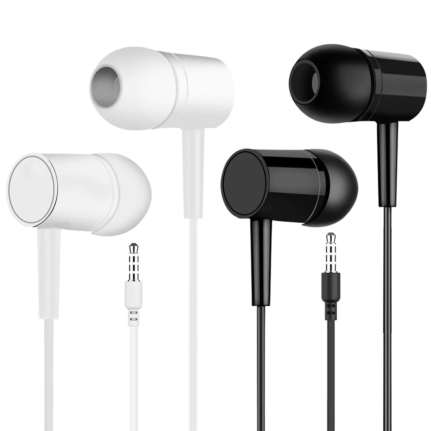 2 Packs of Ear Earbud Headphones