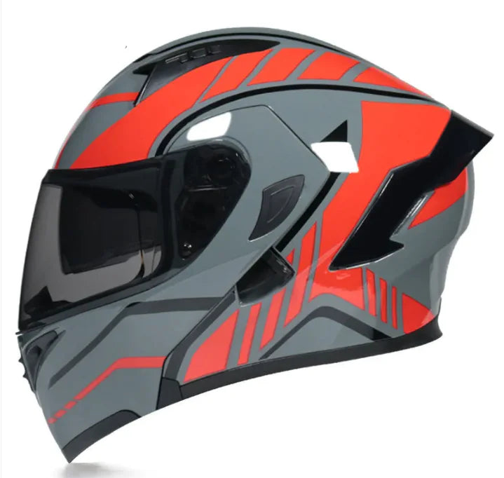 Half Helmet Winter Locomotive Gray