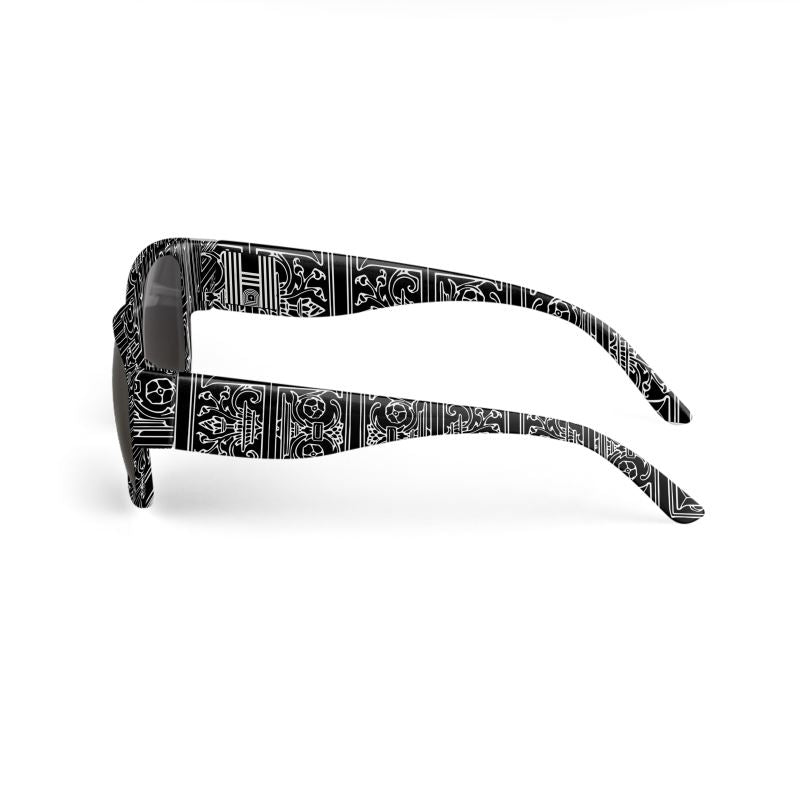Black patterned Sunglasses