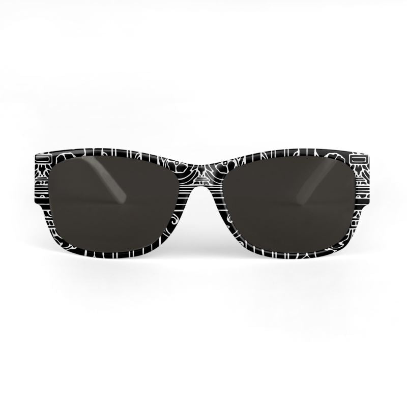 Black patterned Sunglasses