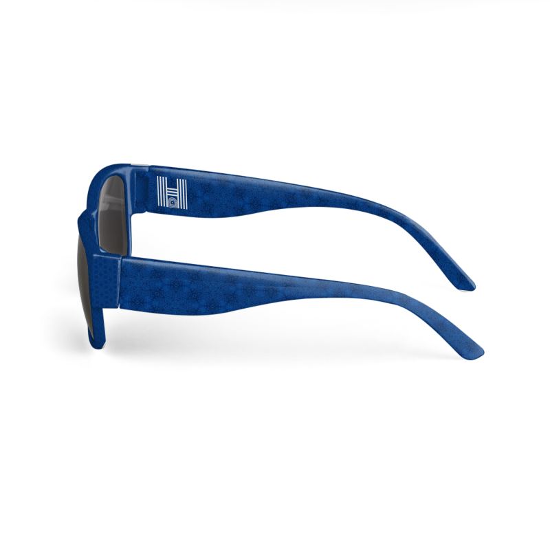 Deep Blue Sunglasses