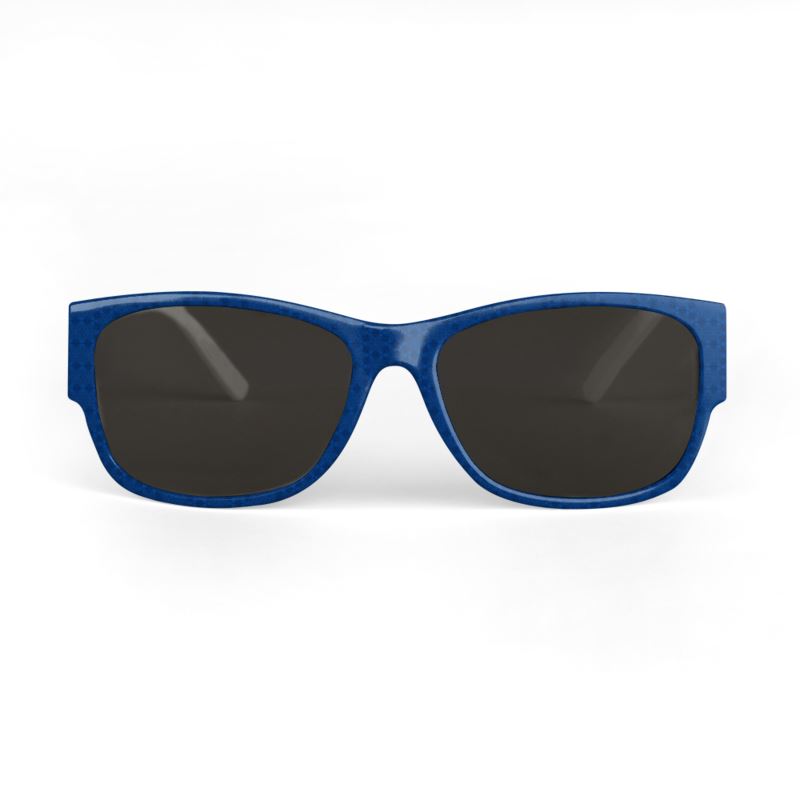 Deep Blue Sunglasses