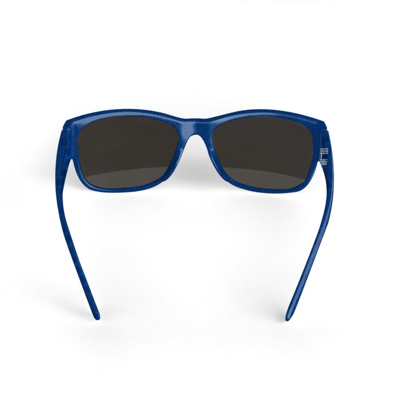 Deep Blue Sunglasses