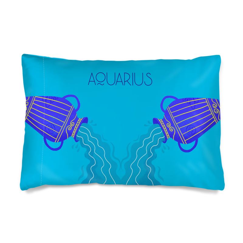 Aquarius Silk Pillow Case