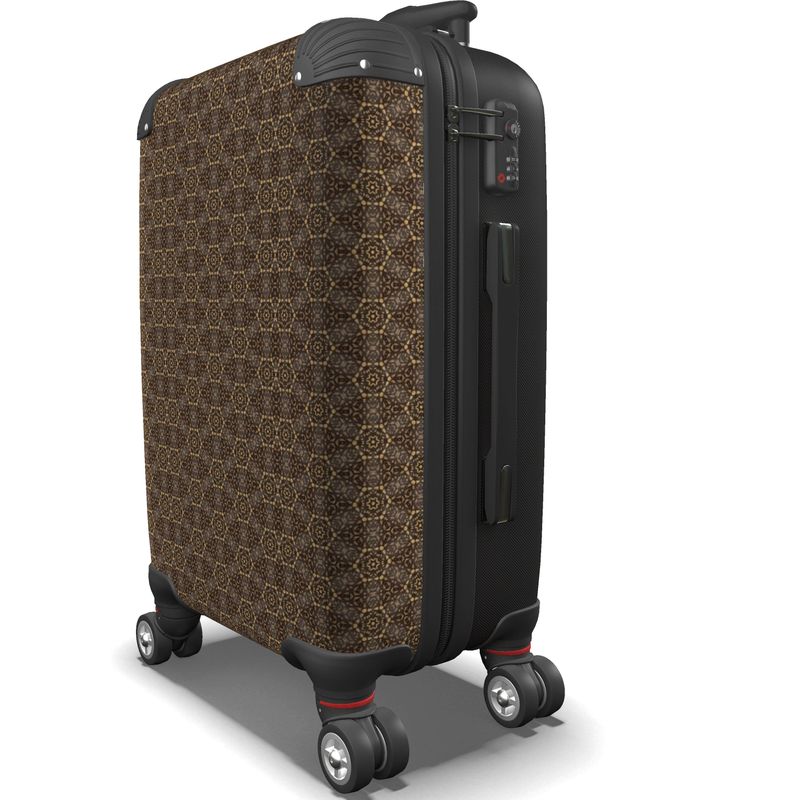 Patterned Suitcase