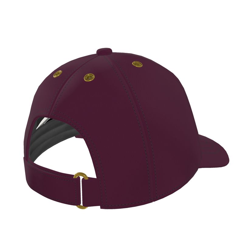 Dark Red Baseball Cap