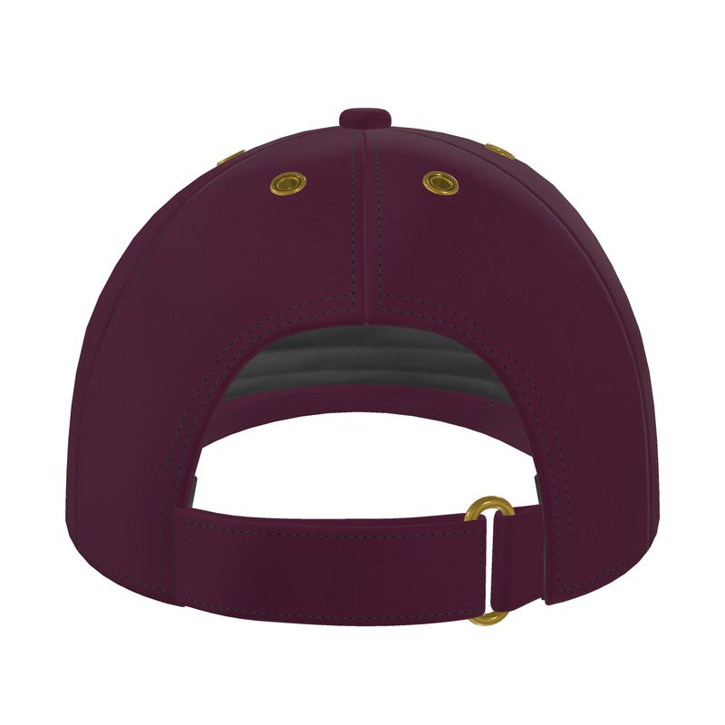 Dark Red Baseball Cap