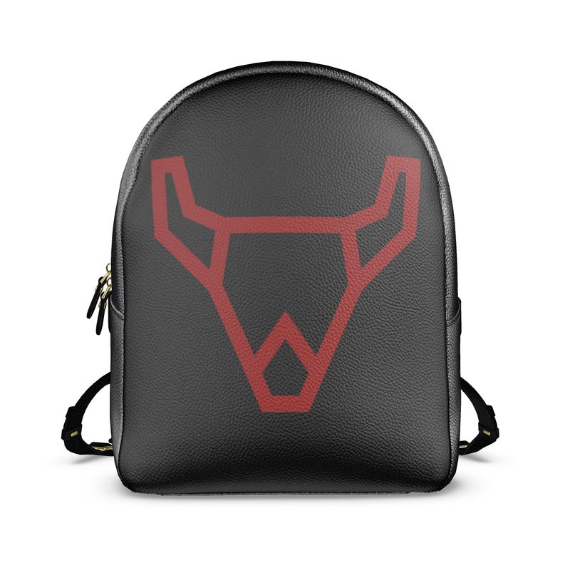 Bull Print Back-Pack