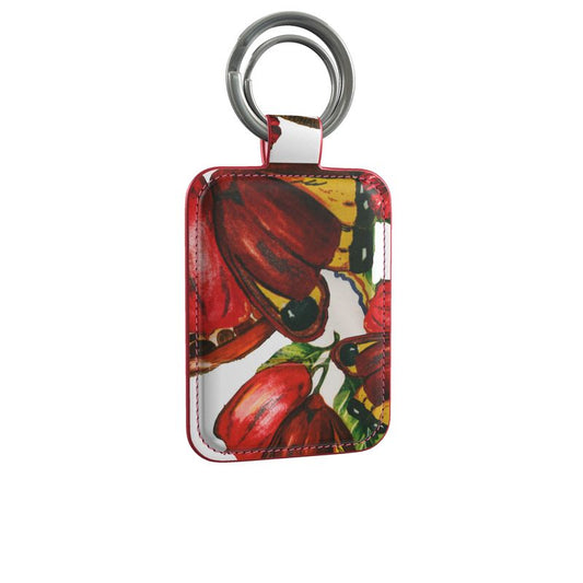 Ackee Leather Keyring