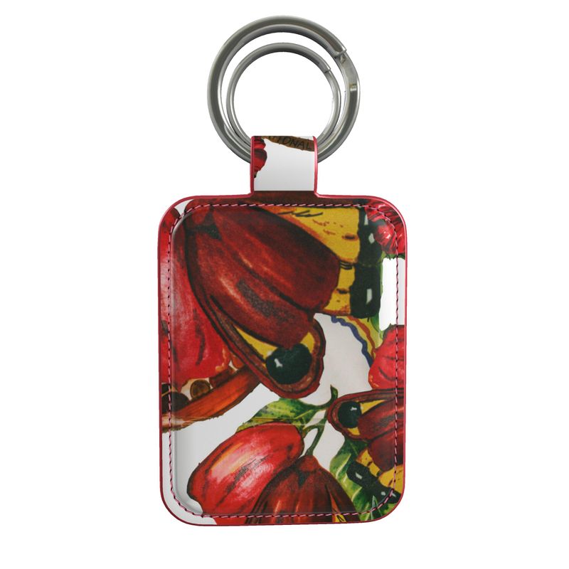 Ackee Leather Keyring