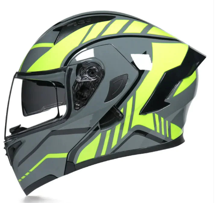 Half Helmet Winter Locomotive Gray