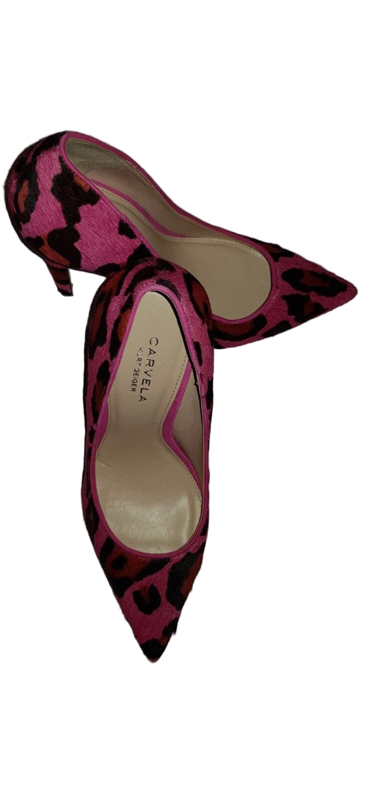 Pink Leopard heels
