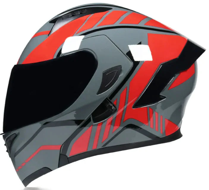 Half Helmet Winter Locomotive Gray