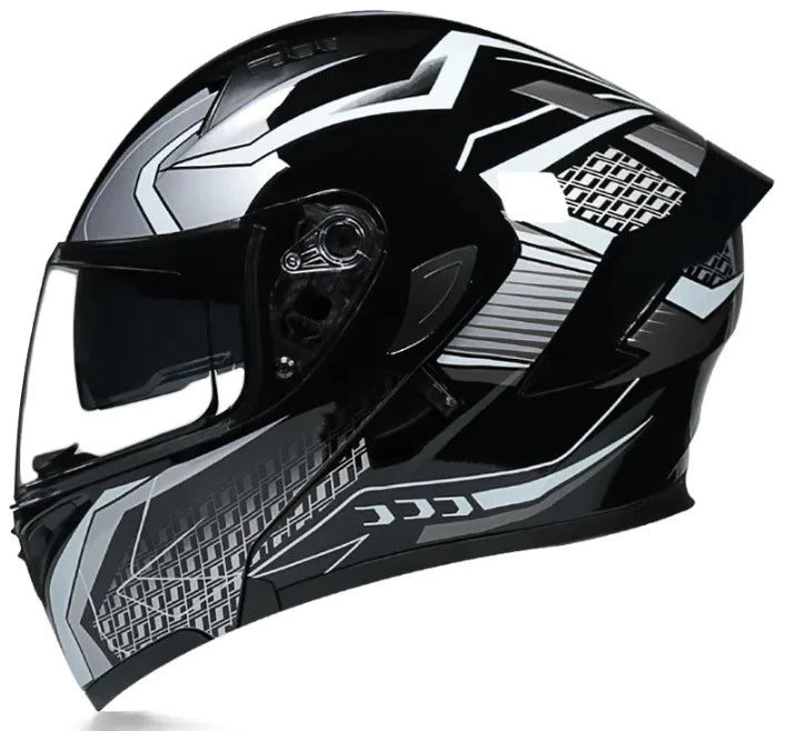 Half Helmet Winter Locomotive Gray