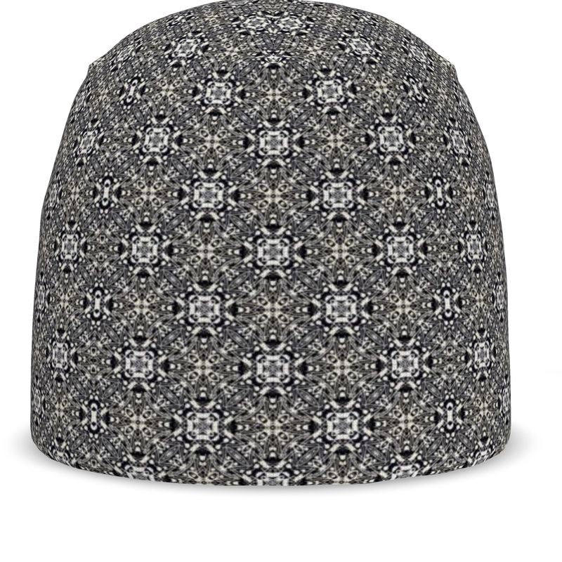 Cross Print Skull Cap