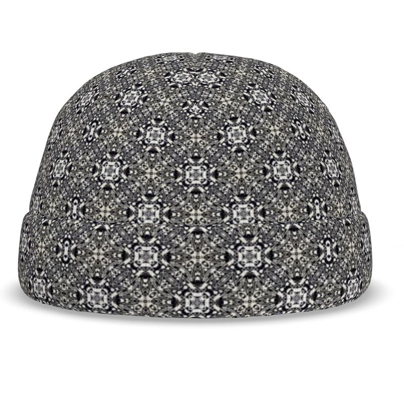 Cross Print Skull Cap