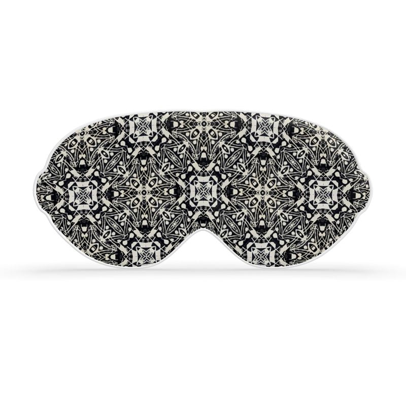 Cross Print Sleep Mask