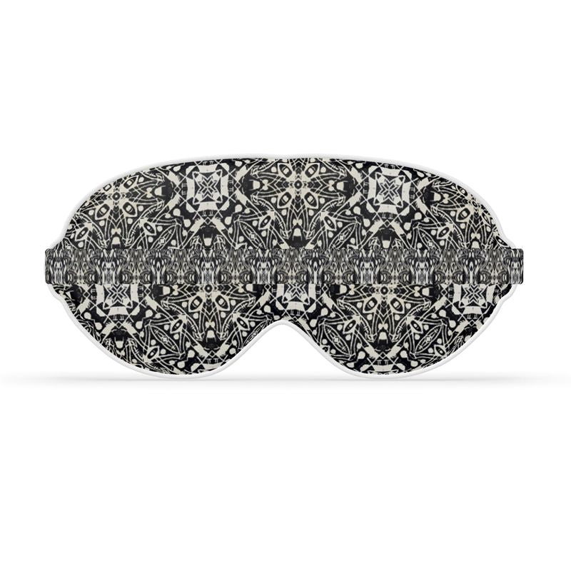 Cross Print Sleep Mask