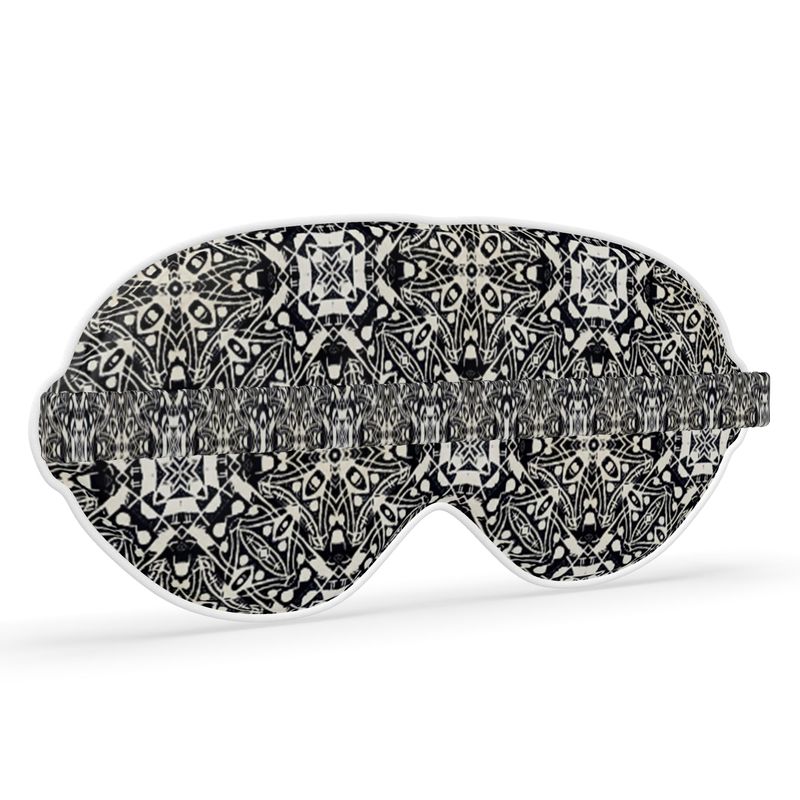 Cross Print Sleep Mask