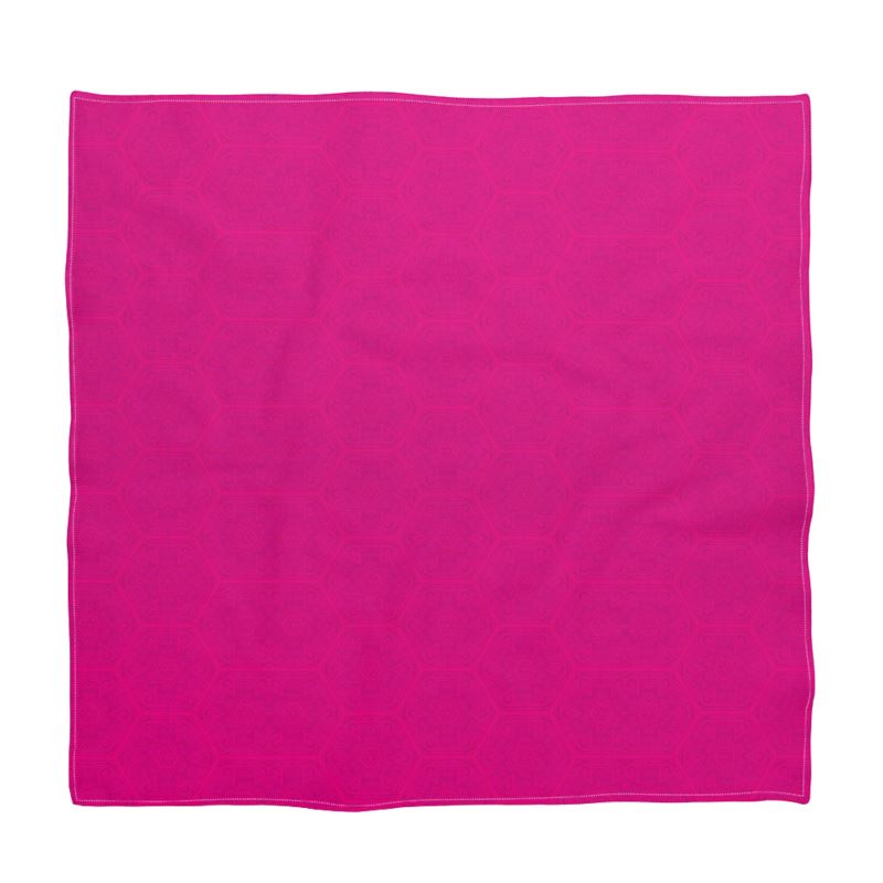 Bright pink Bandana