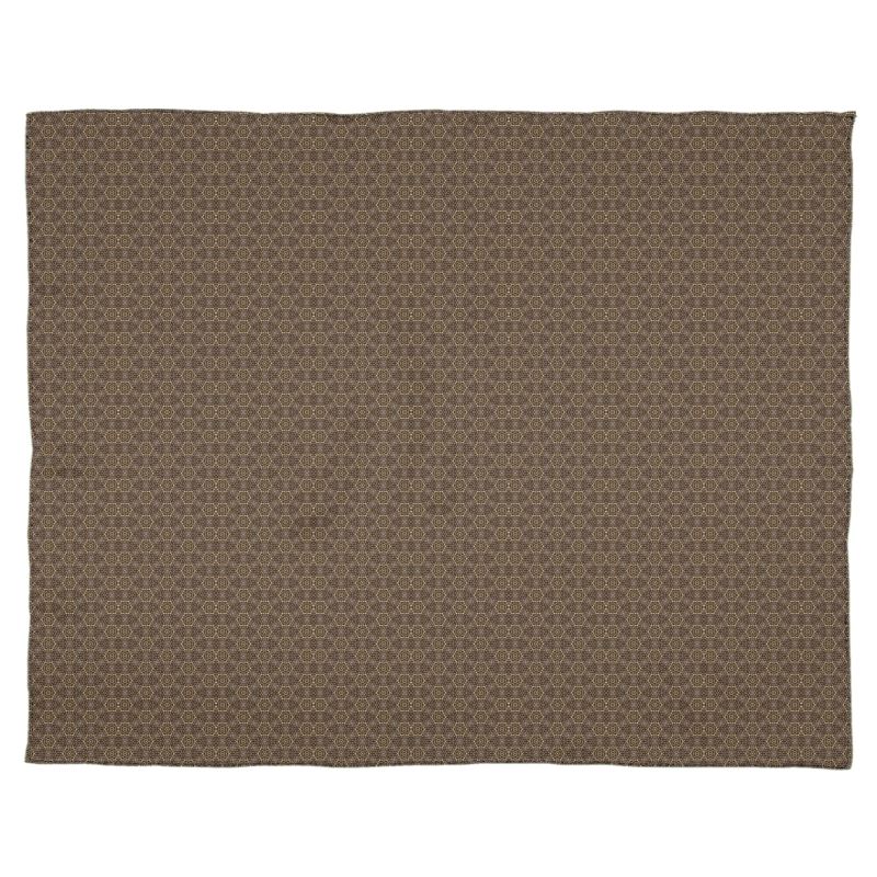 Brown Patterned Scarf