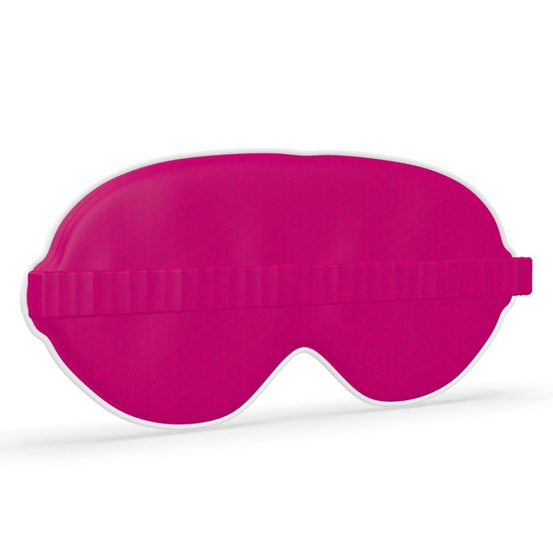 Pink Pattern Sleep Mask