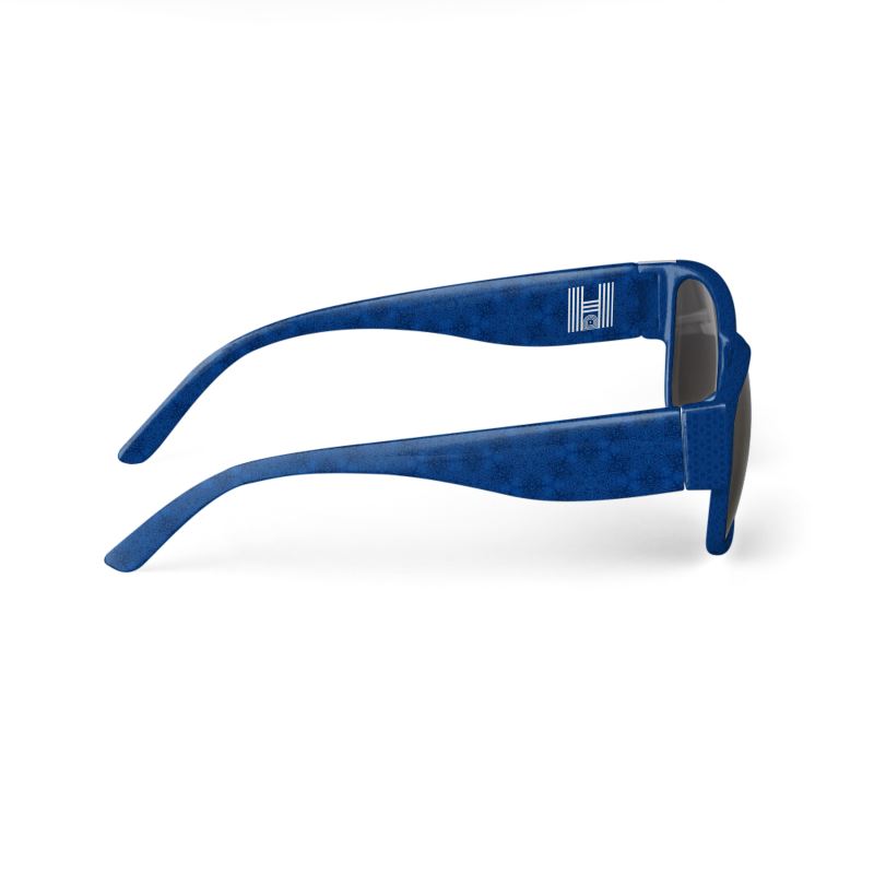 Deep Blue Sunglasses