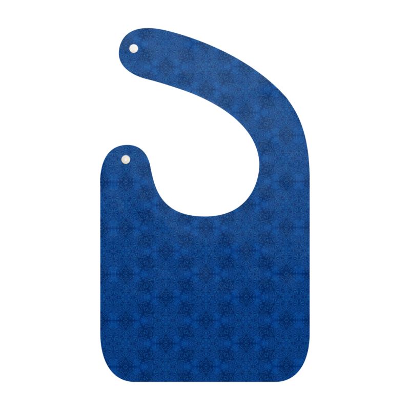 Blue Space Baby Bib