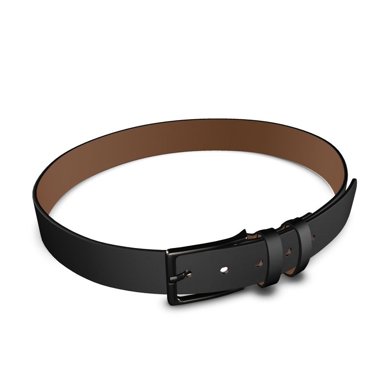 Black Leather Belt