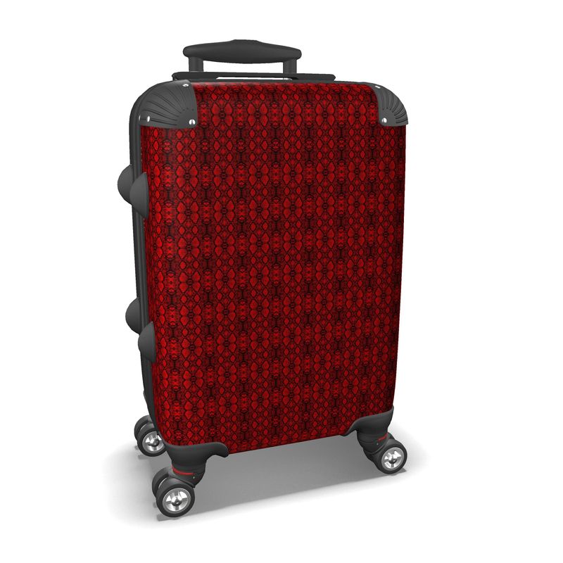 Patterned Suitcase