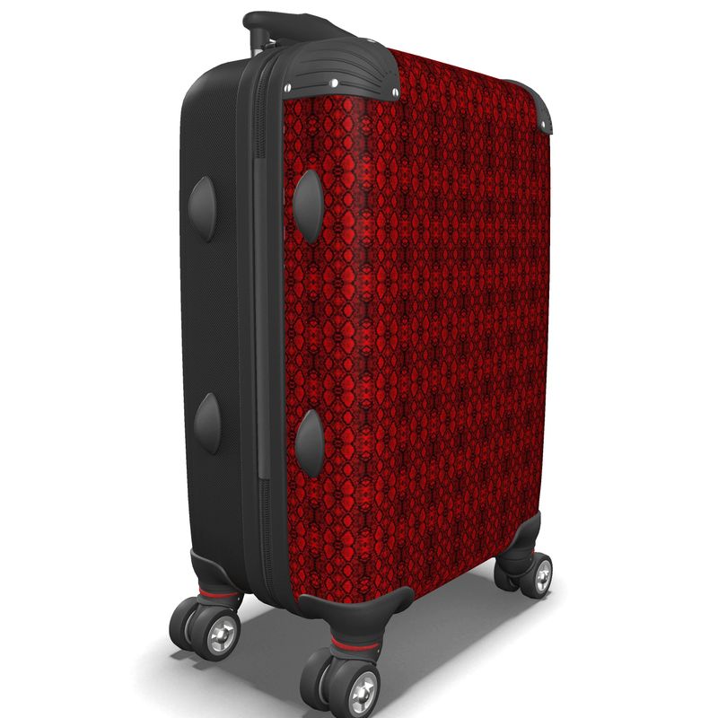 Patterned Suitcase