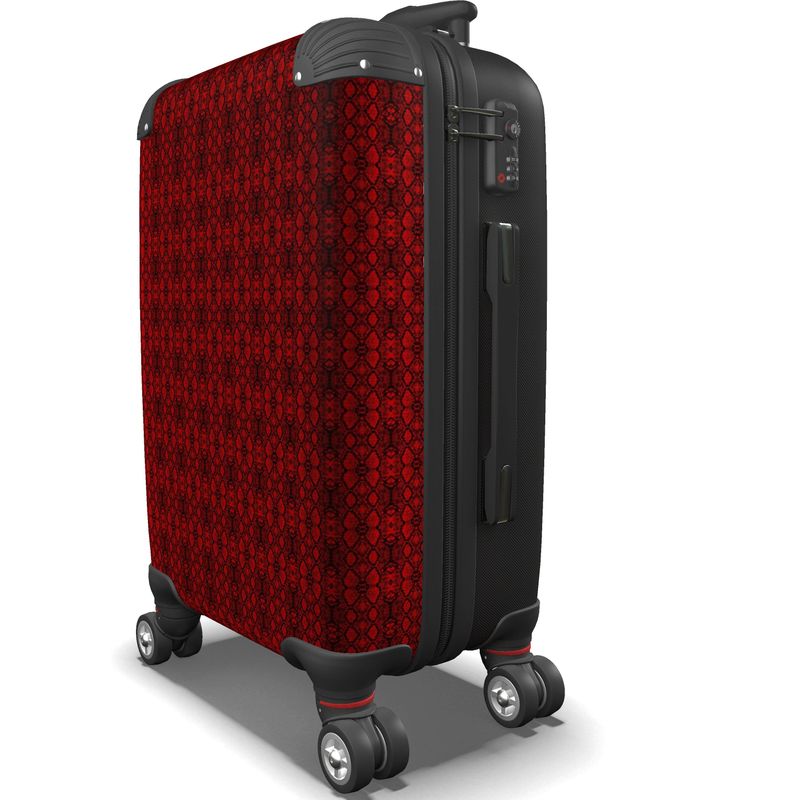 Patterned Suitcase