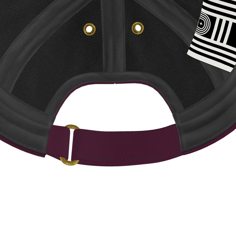 Dark Red Baseball Cap