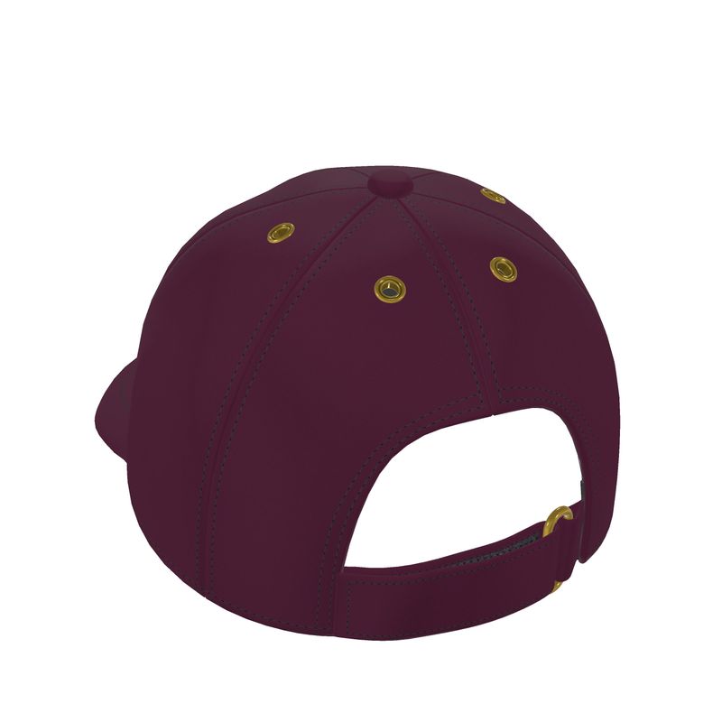 Dark Red Baseball Cap