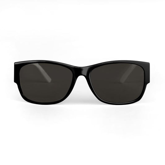 Crossed Arms Sunglasses